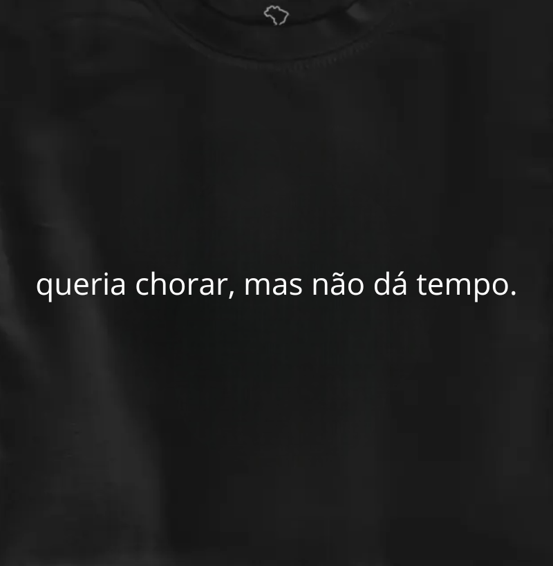queria chorar