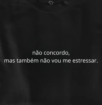 não concordo