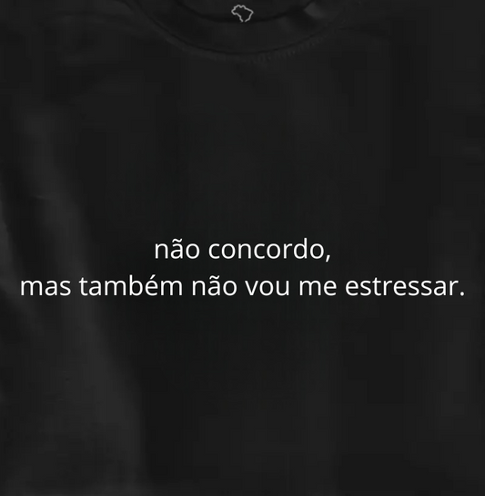 não concordo