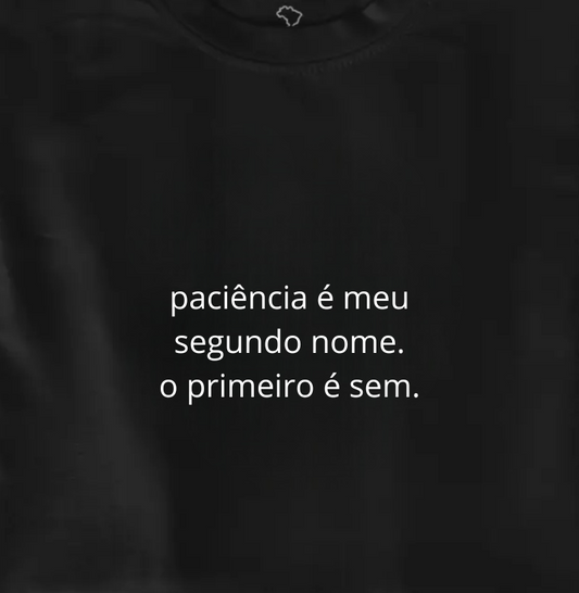 paciência segundo nome