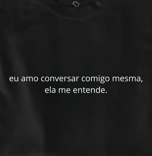 eu amo conversar...