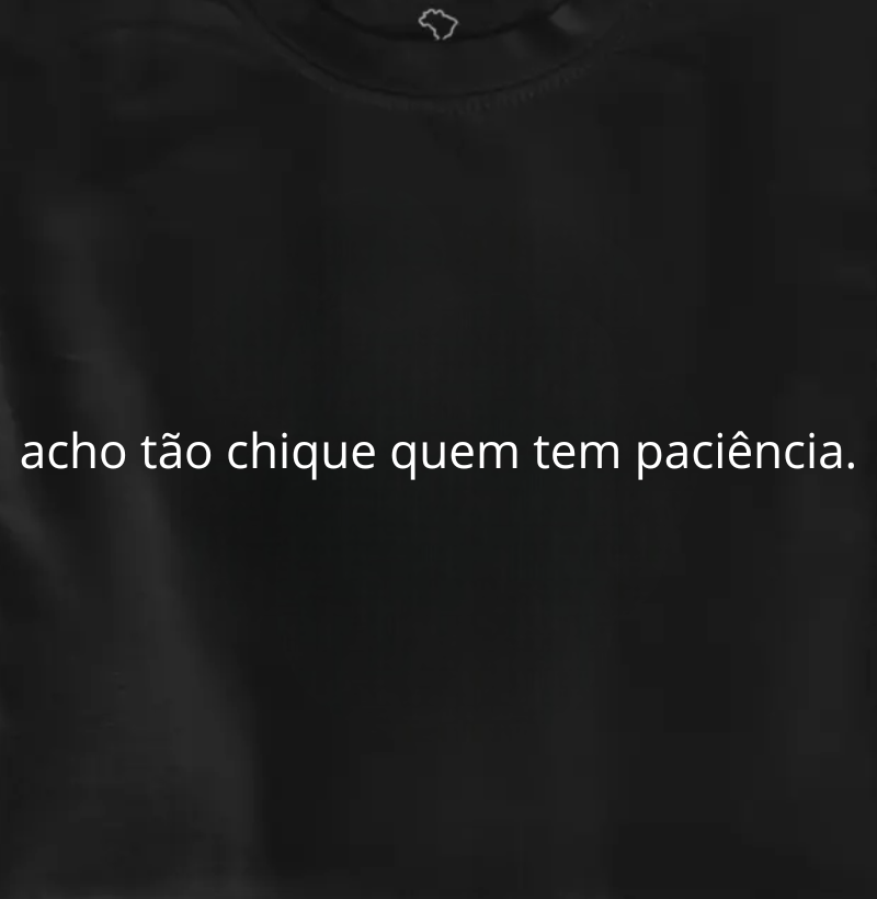 acho tão chique